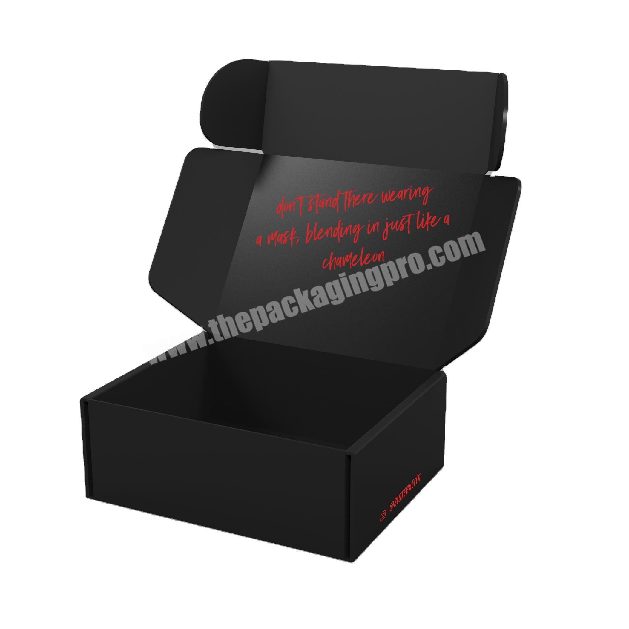 Customize logo printed  luxury  mailer gift box for clothes and cosmetics high-quality corrugated box for Painting tools