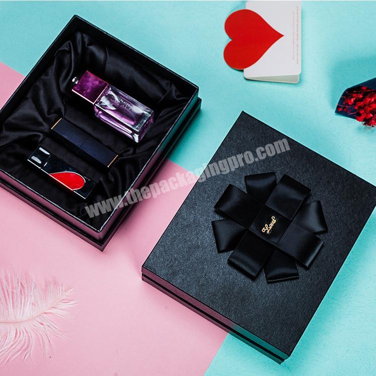 customize luxury packaging black box perfume