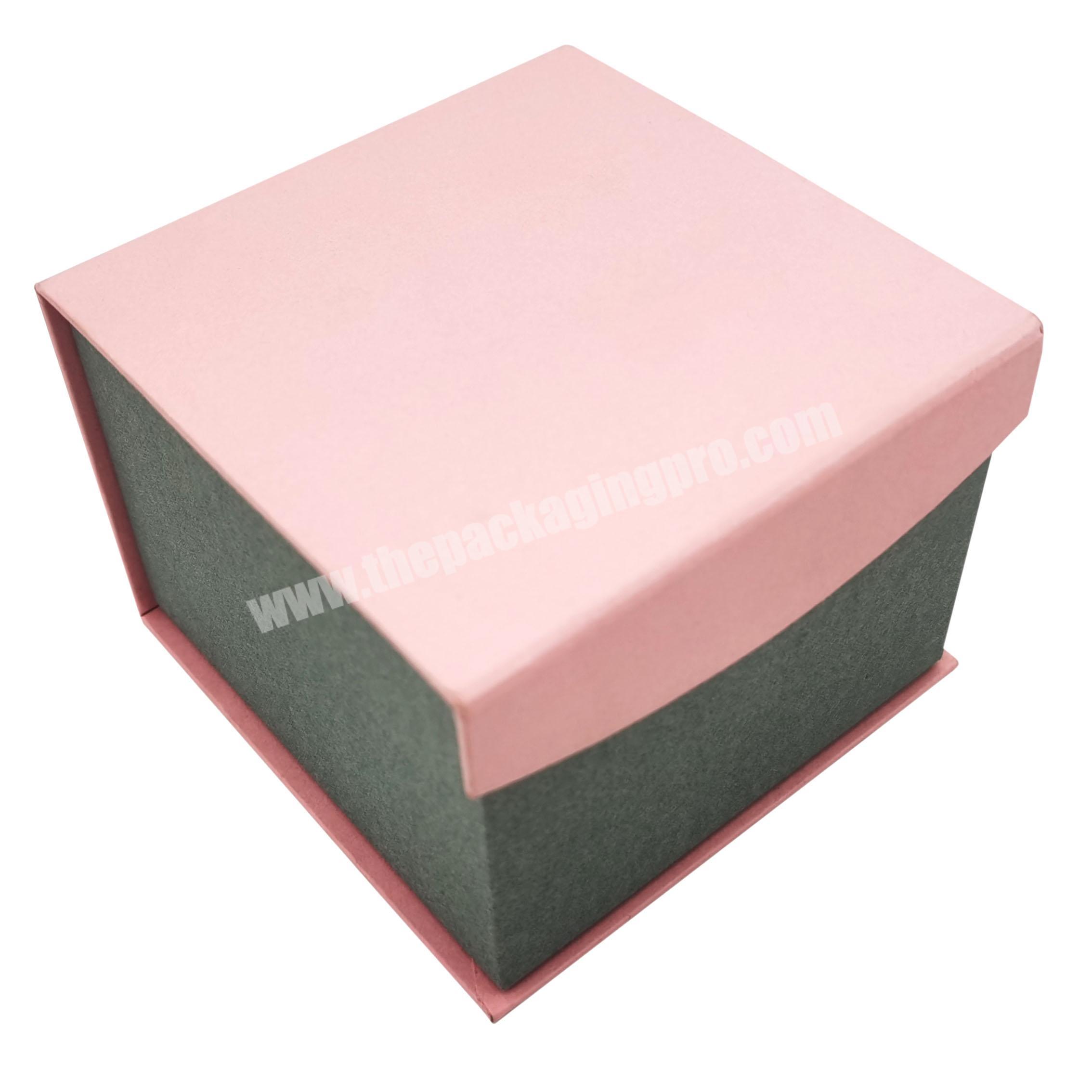 Customize  Pink color paper box , high quality magnetic box