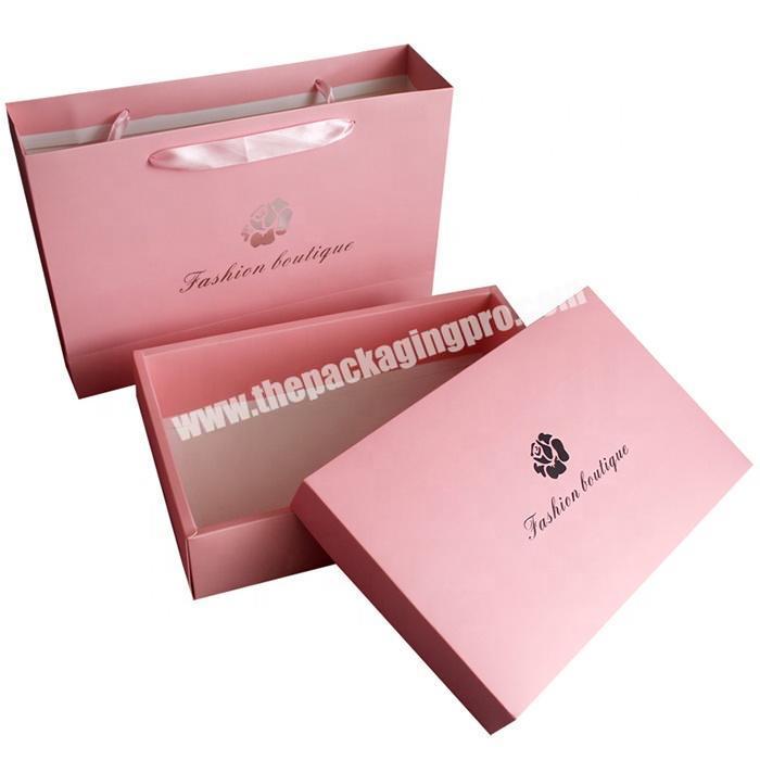 Customize Print Men Women Lady Underwear lingerie Bra Packaging Paper Boxes