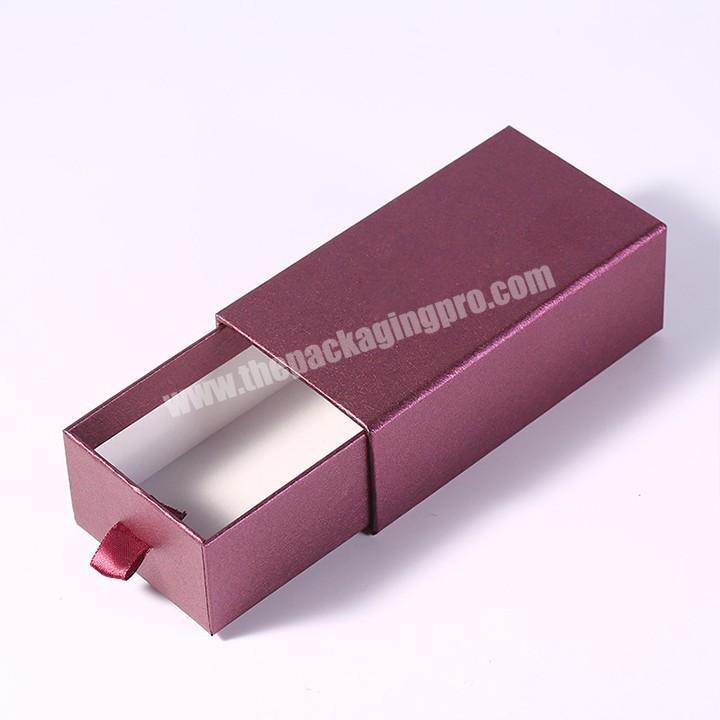 Customize Printed Private Logo Drawer Boxes Cardboard Sliding Gift Box