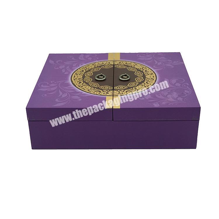 Customize printing gift paper moon cake packaging box
