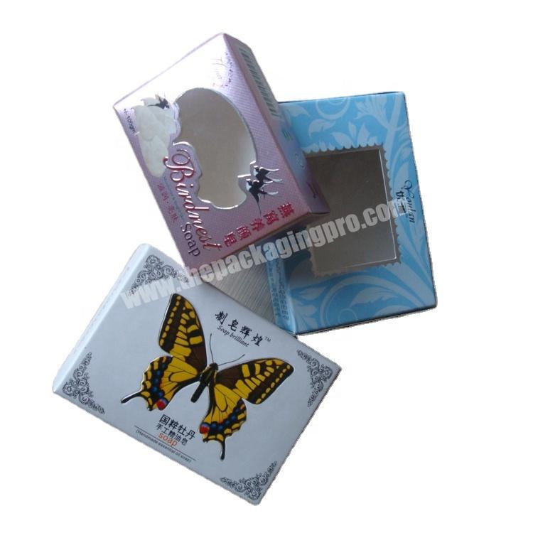 Customize Soap Packaging Box with Empty Window