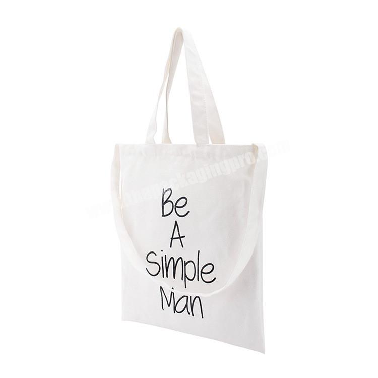 Customize special purpose personalized canvas shopping bags with double handle