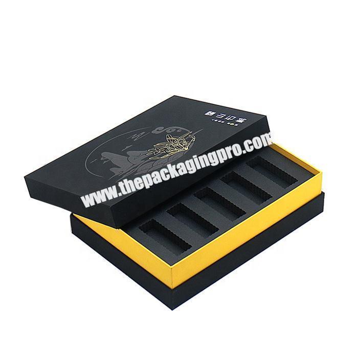 Customize square paper packaging cosmetic gift box with separated lid