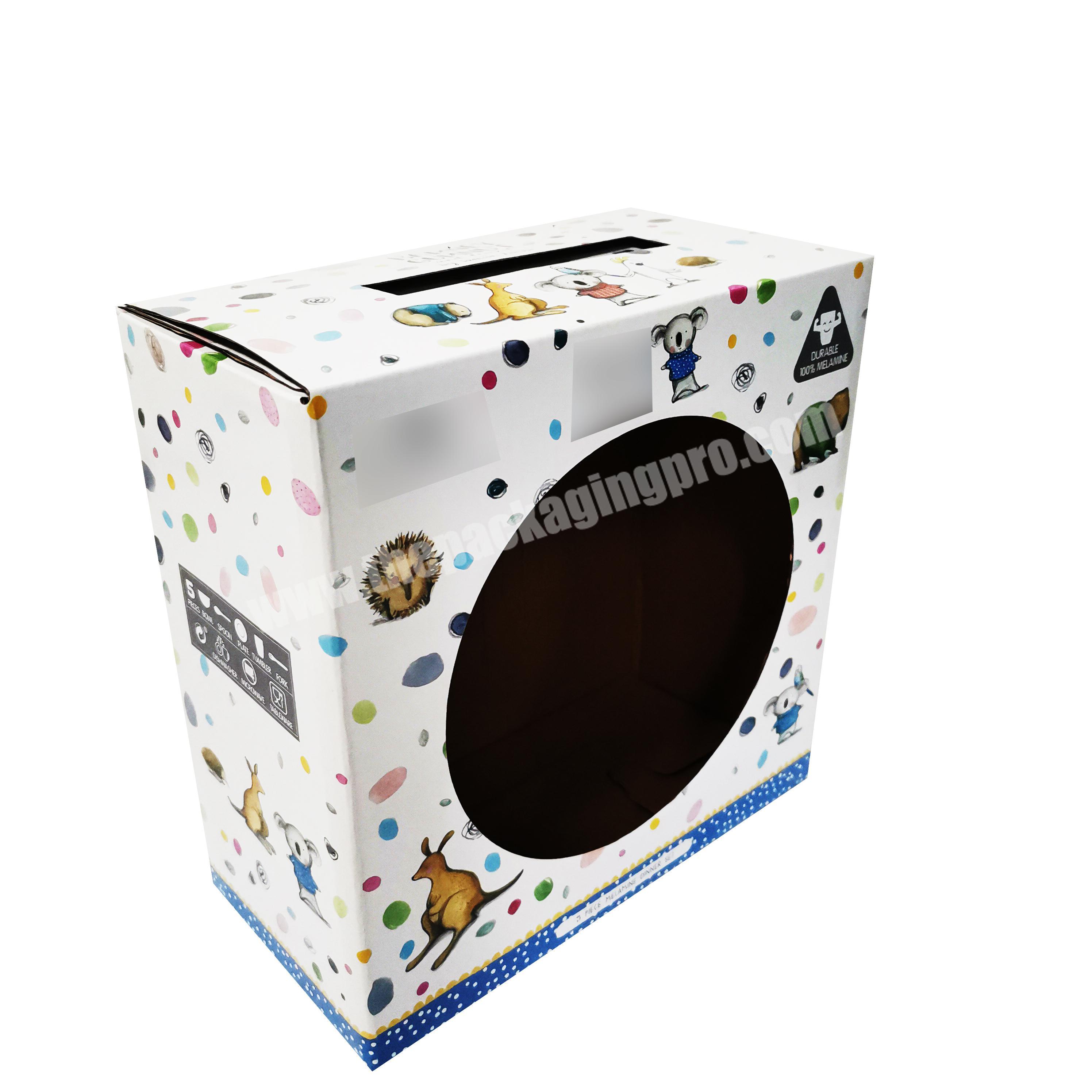 Customize two tuck end double custom size kraft paper shipping carton box