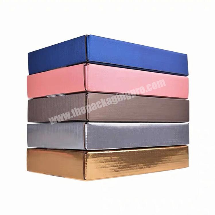 Customized Beauty Cosmetic Makeup Holographic Mailer Box Printing Logo