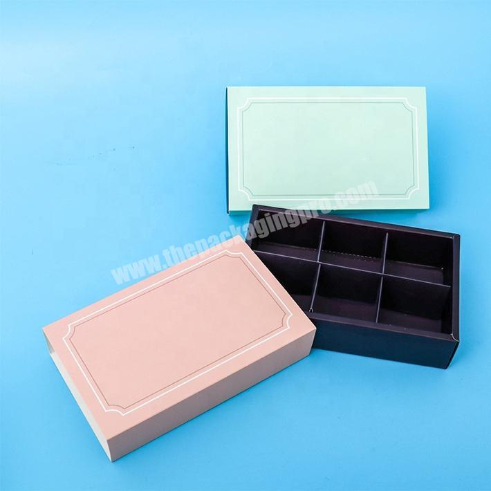 Customized Biscuit Macaron Packing Gift Box Sweet Cookie Packaging Paper Drawer Box