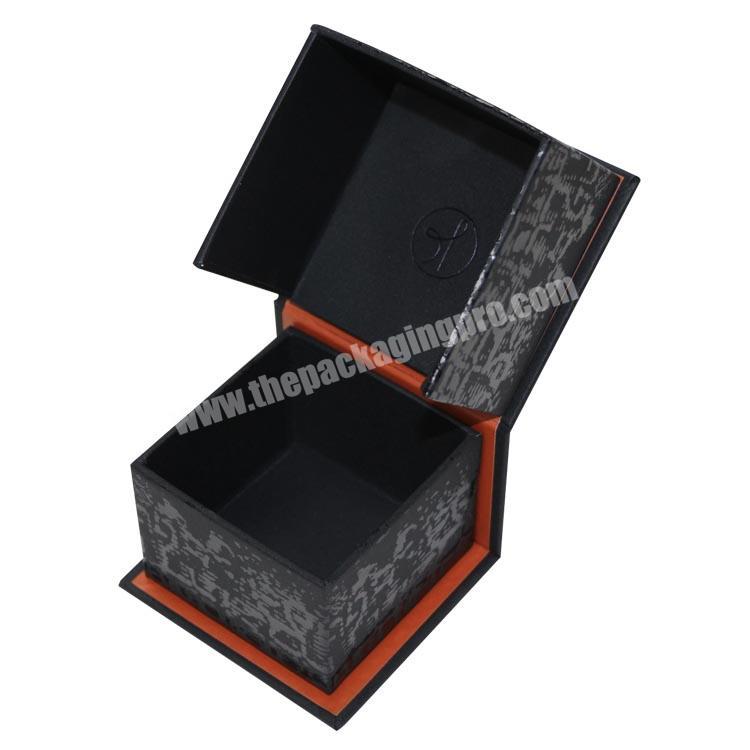 customized black luxury watch box