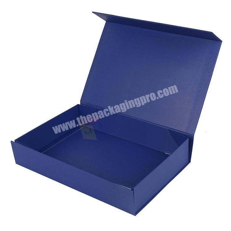 customized cardboard clothing box packaging