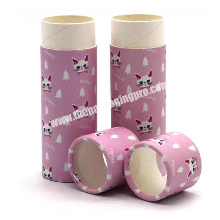 Customized cardboard cylinder packaging box paper cylinder cardboard box cylindrical packaging box with clear window