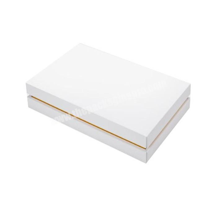 Customized cardboard lid and base gift packaging paper box
