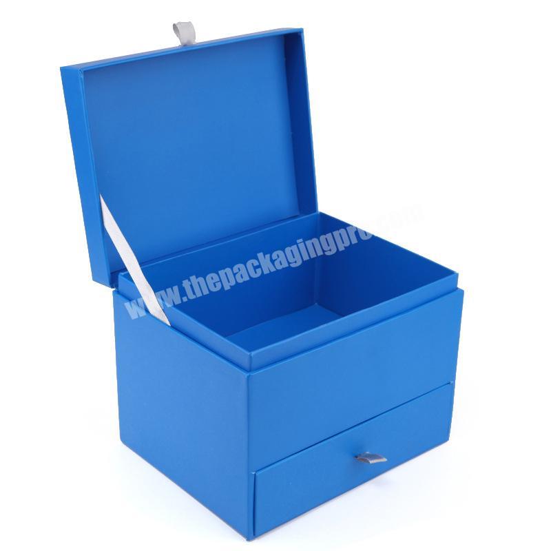 Customized clamshell custom presentation paper folder file storage packing gift box in China