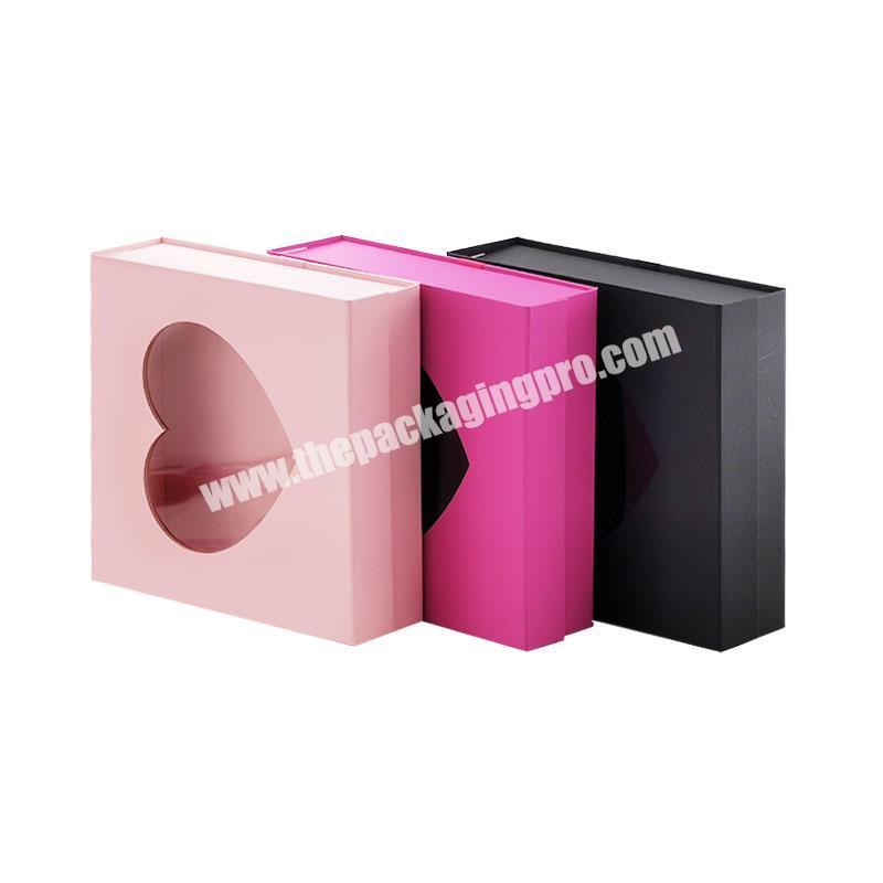 Customized color design cardboard magnetic paper packaging gift boxes