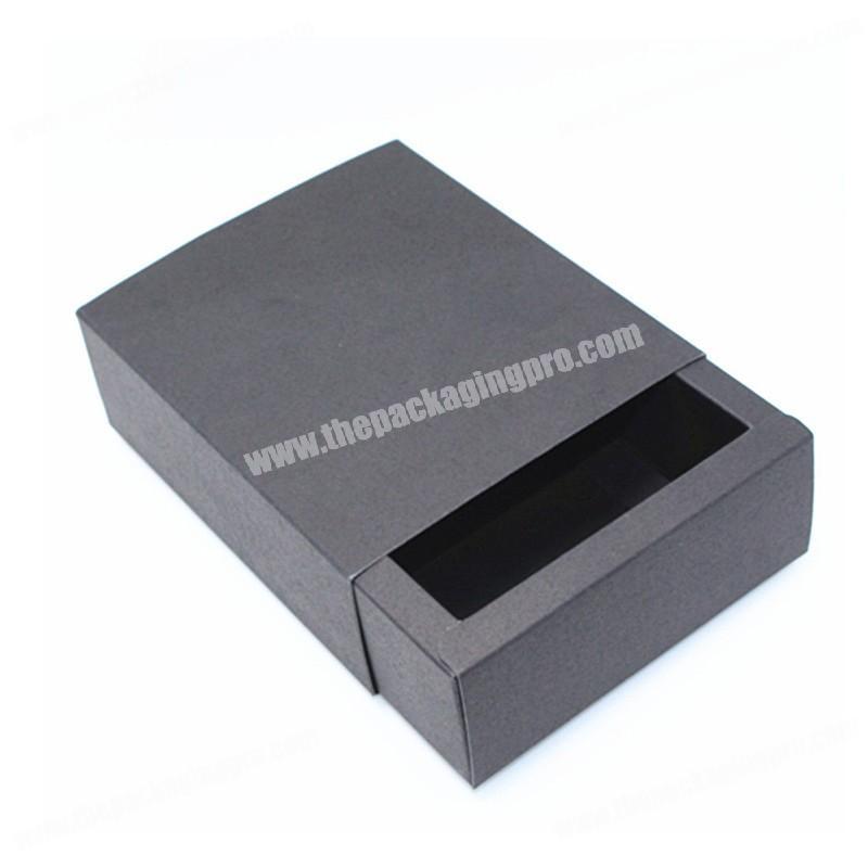 Customized color printing cardboard paper matchbox style gift box