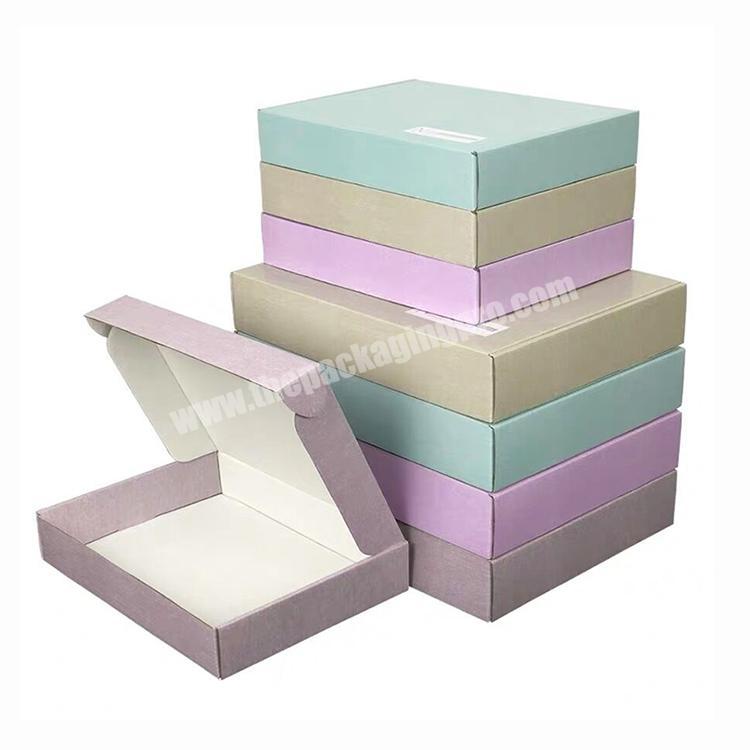 Customized Corrugated Cardboard Carton Color Offset Printed Shipping Moving Packaging Paper Box With Free Sample