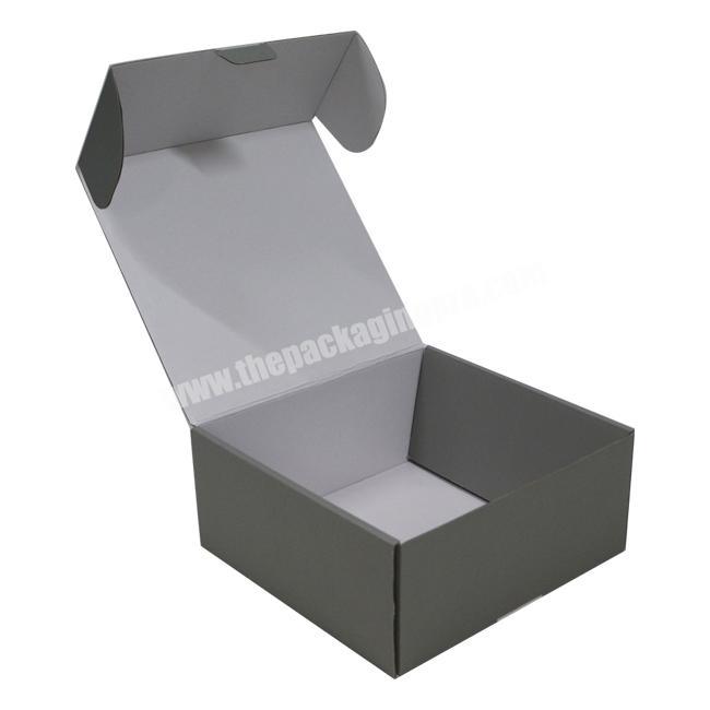 Customized corrugated cardboard shipping box for clothing packaging