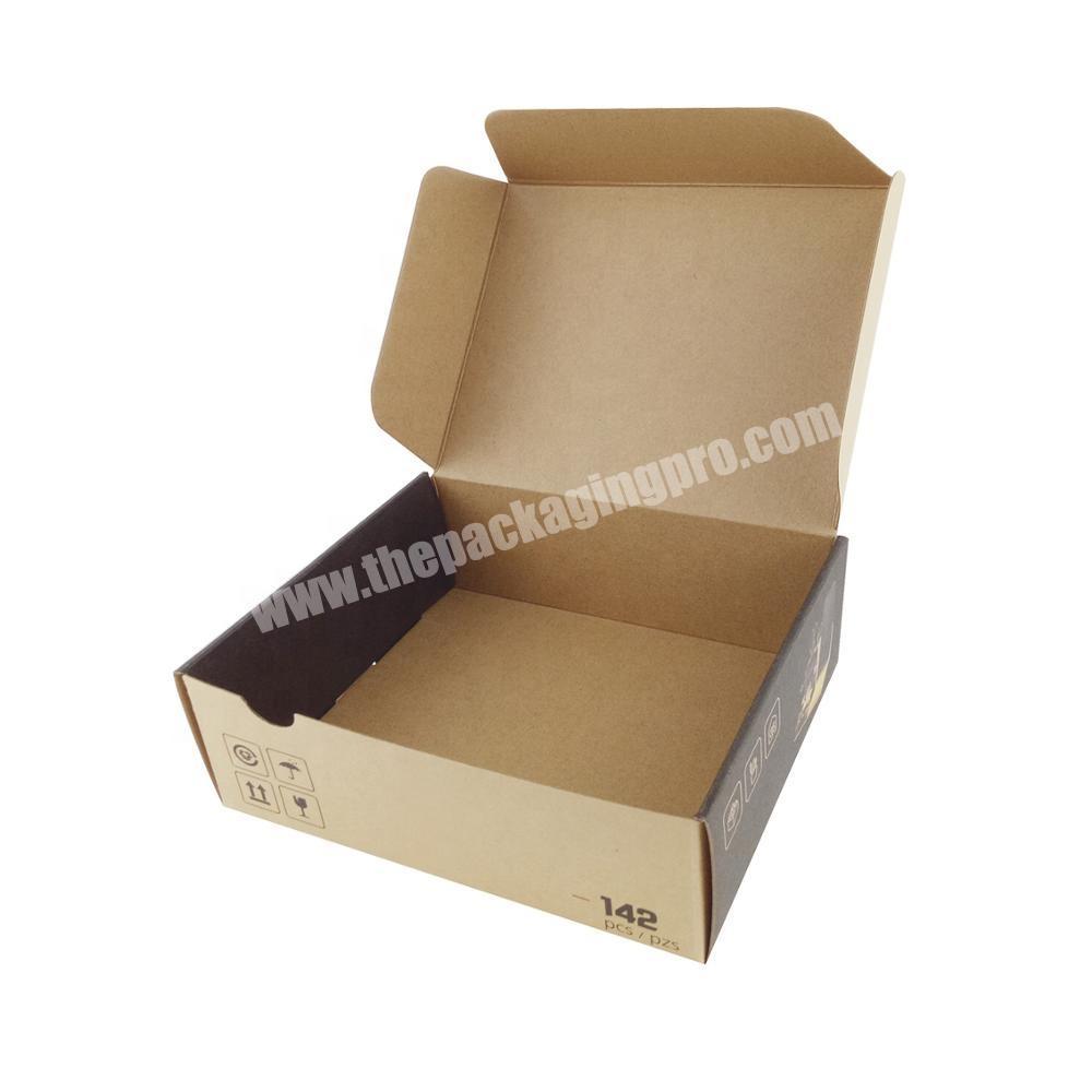 Customized Corrugated Paper Mailer Box, Roll End Front Tuck Mailer Box