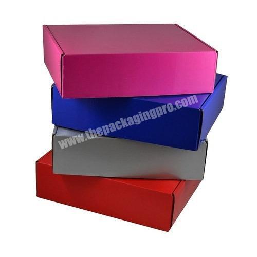 Customized Corrugated Paper Pallet Package Box For Paper Gift Packaging