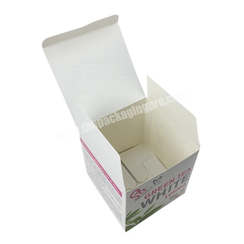 Customized Design  Fancy Foam Insert Cosmetic Emballage Carton