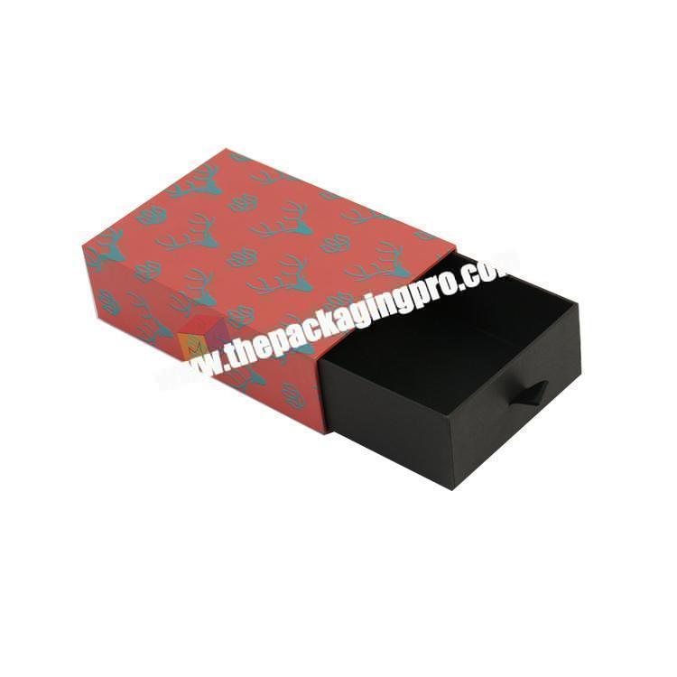 customized design jewelry drawer box packaging gift
