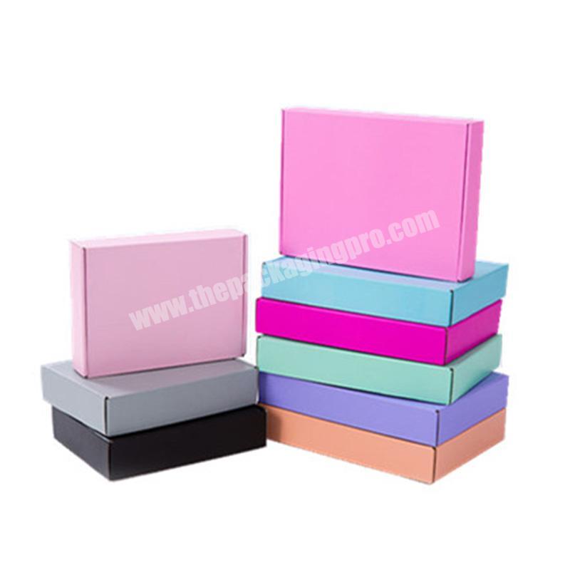 Customized Design Recyclable Strong Corrugated Paper Subscription Shipping Boxes