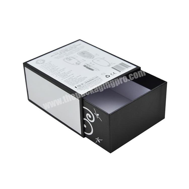 Customized Drawer box packaging rectangular cardboard gift box for jewelry