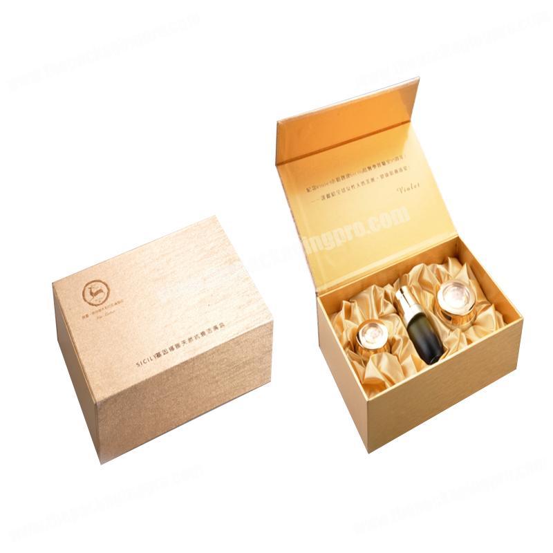 Customized fancy cardboard Skincare cream cosmetics packaging box