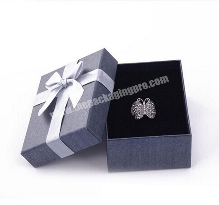 Customized fancy packaging ring jewelry box