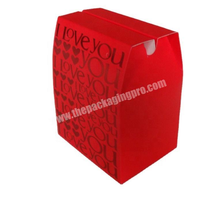 Customized foldable printing colorful candy gift box paper luxury wedding fancy gable box