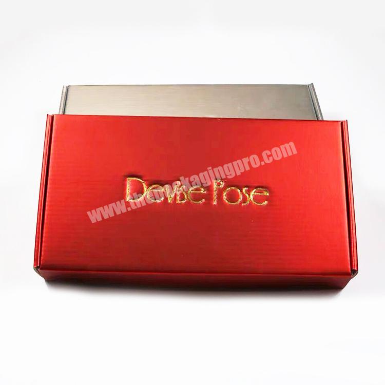 Customized Folding Gift Paper Packaging Box For Apparel