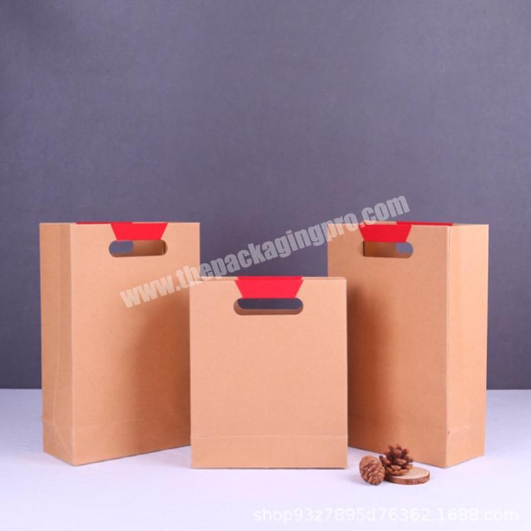 customized gift bag and gift box paper bags with your own logo kraft little bags