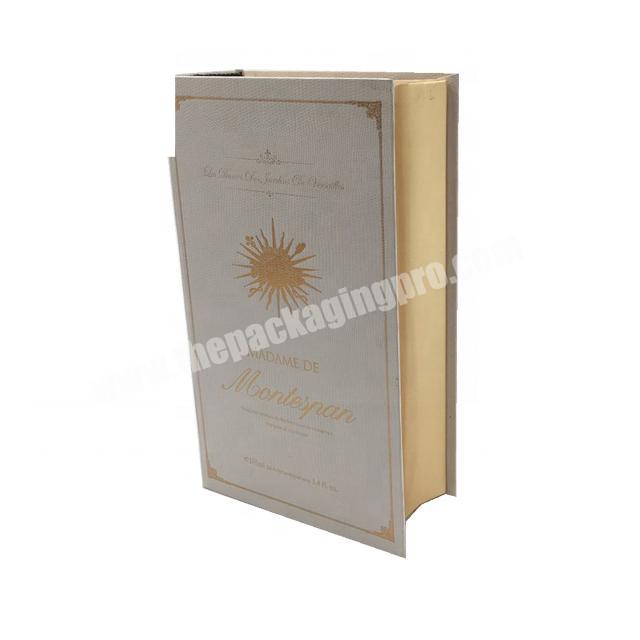 Customized Golden Gift Package Box Rectangle Box With Sleeve