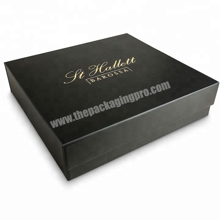 Customized Good Quality Premium Cardboard Red Wine Packaging Gift Box