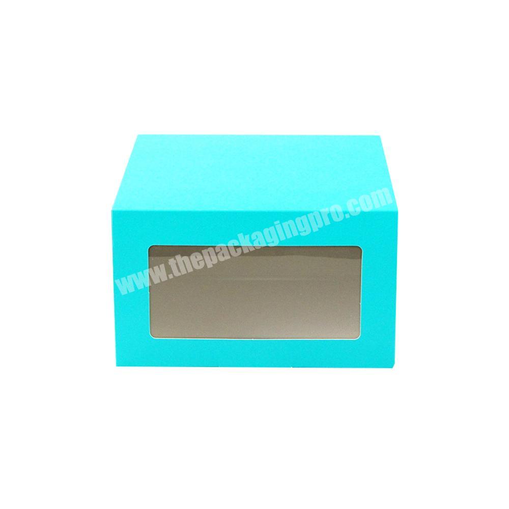 Customized Hat Boxes Packaging Wholesale With Window