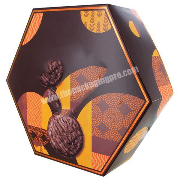 Customized Hexagon shape Packaging Cardboard Storage paper Boxes