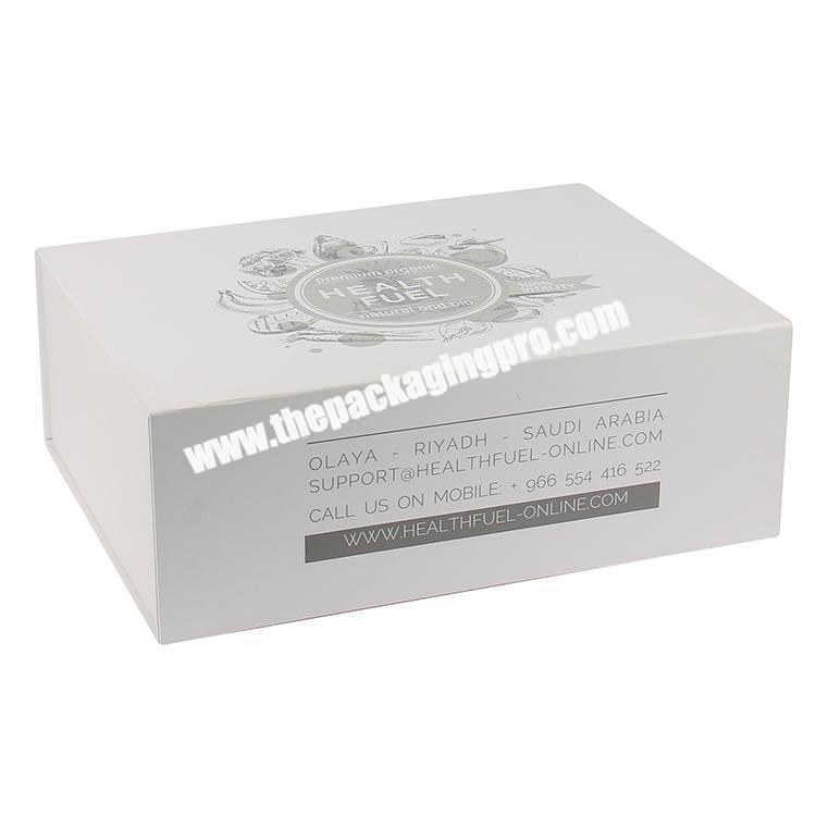 customized high quality biodegradable gift box packaging clothing