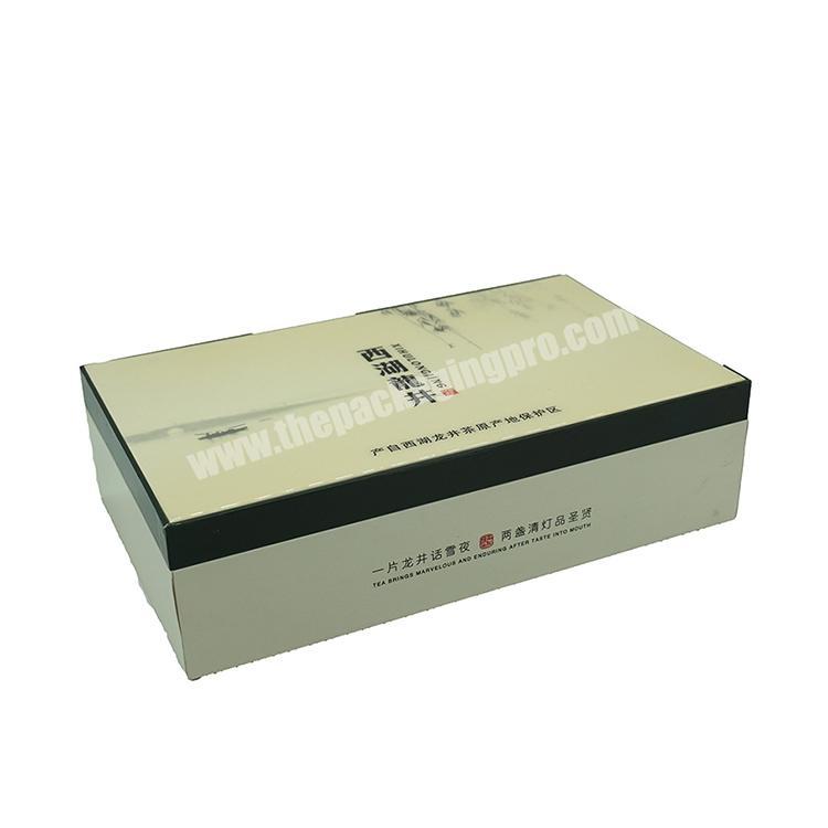 Customized hot sale tea gift box factory logo printing tea packaging box