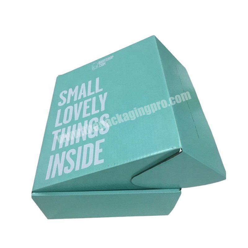 customized large shipping box with custom logo printed