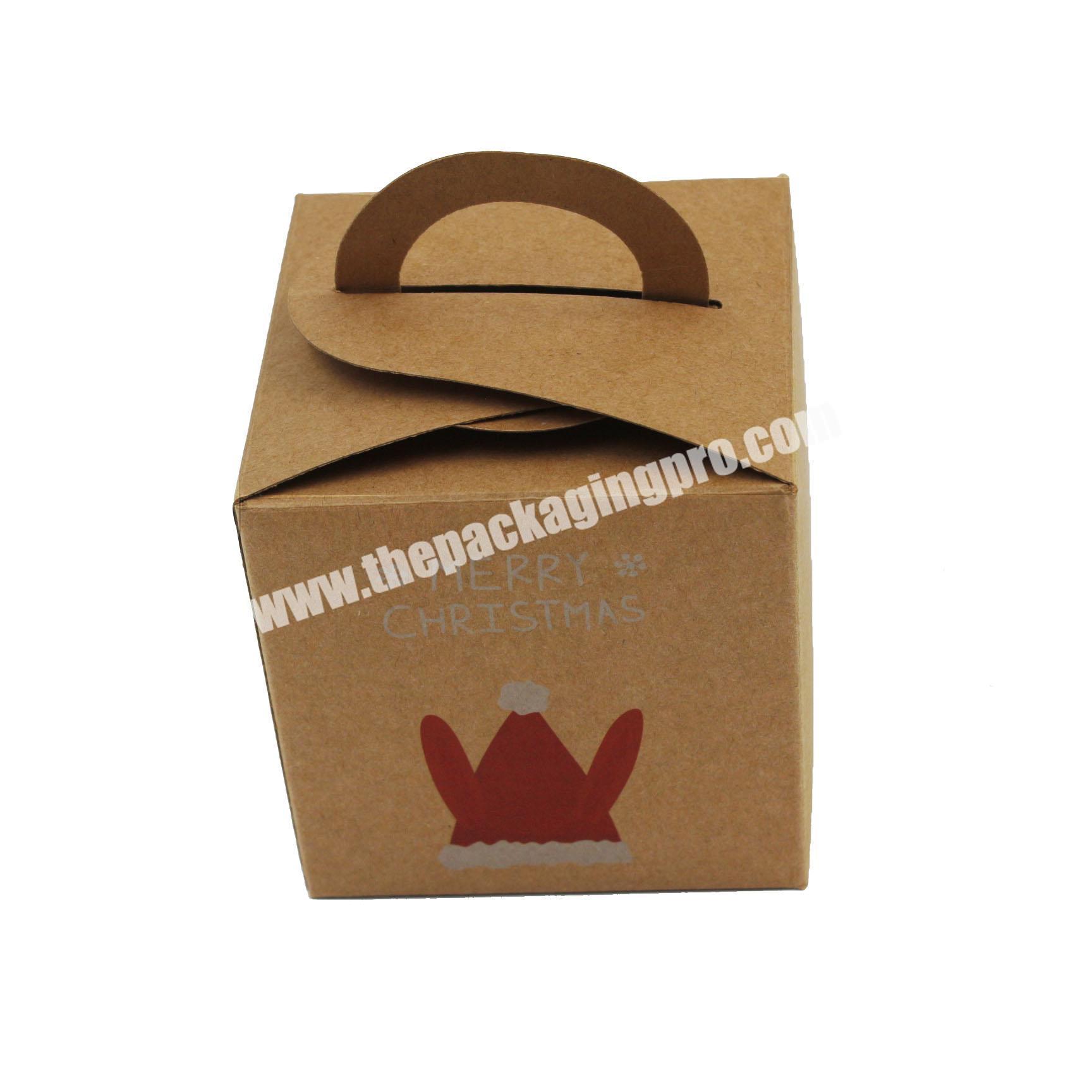 Customized Logo Beauty Corrugated Box Gift Packaging Printed Kraft Paper Box Cake