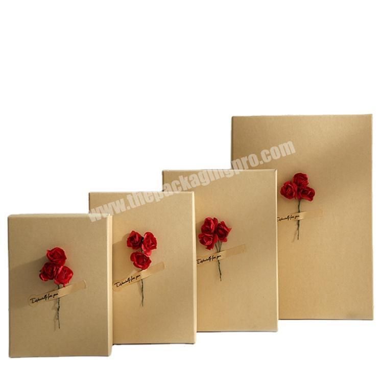 customized logo box packaging packaging box flowers