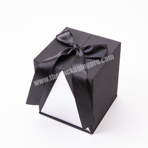 Customized Logo Folding Square Paper Gift Packaging Box for Jewelry Gift