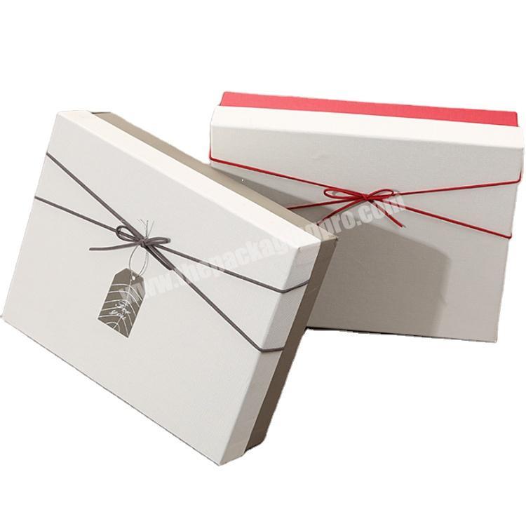 customized logo luxury gift box packaging acrylic christmas gift box