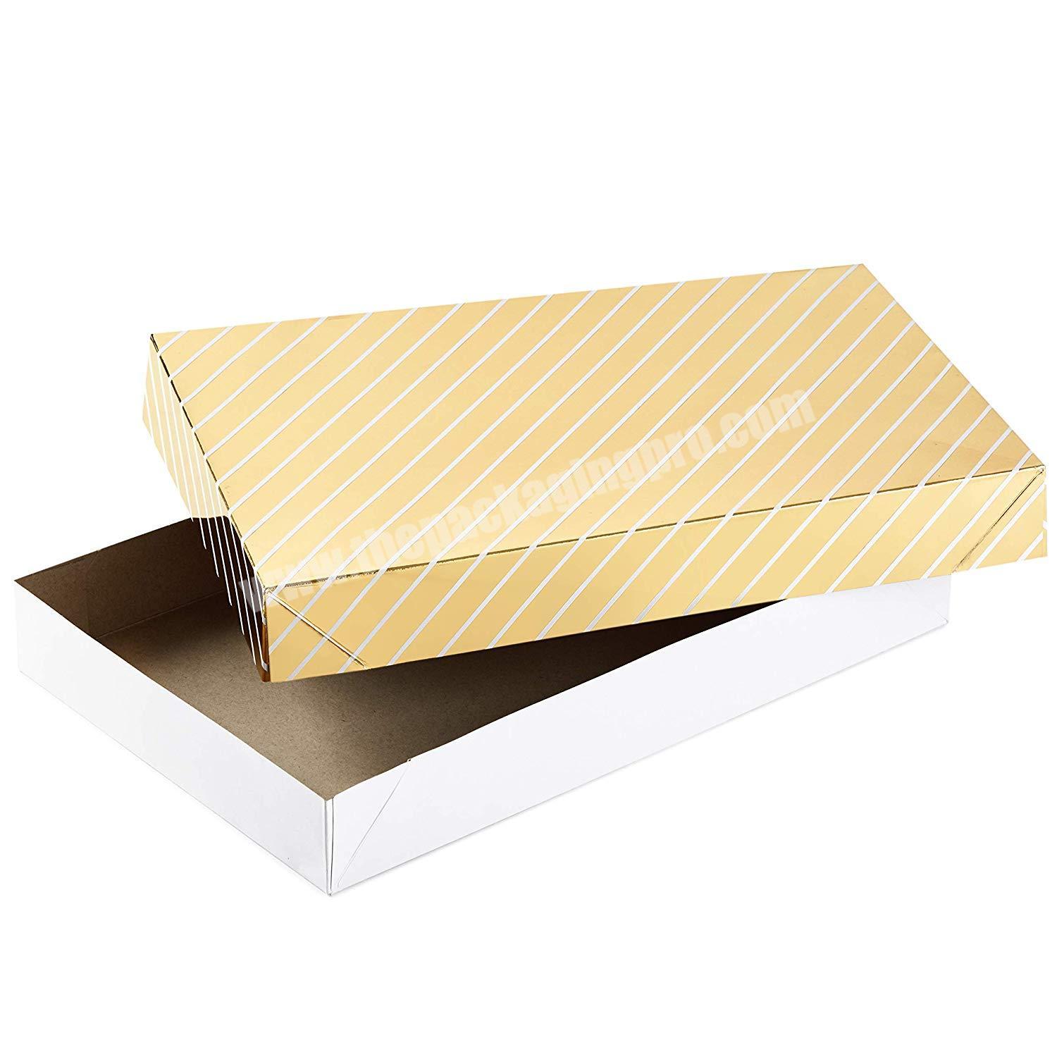 customized logo luxury gift box packaging gift box with ribbon