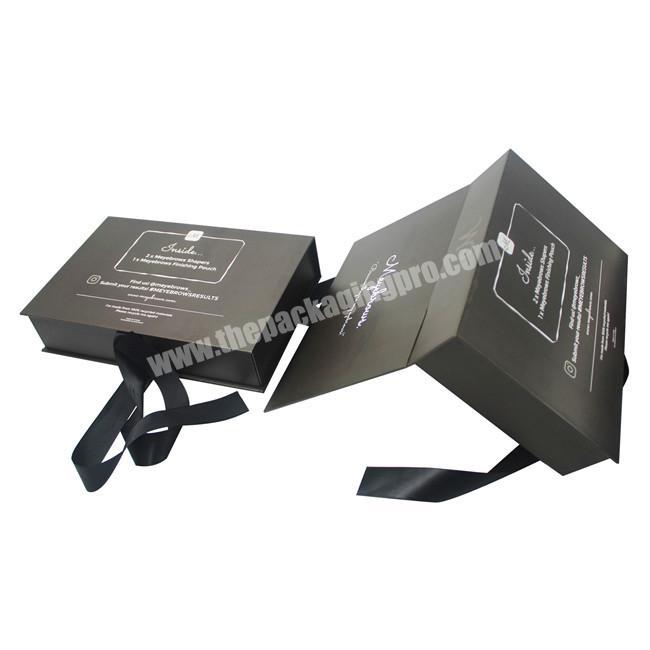 customized logo luxury gift box packaging white gift box