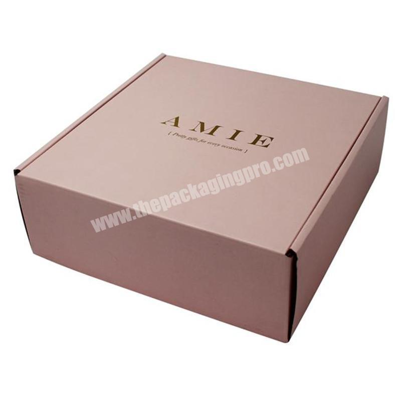 Customized logo printing perfume packaging box black shipping corrugated cardboard mailer box