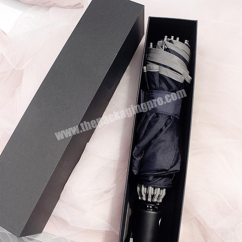 Customized Logo Rigid Paper Umbrella Gift Box For Umbrellas Box Packaging