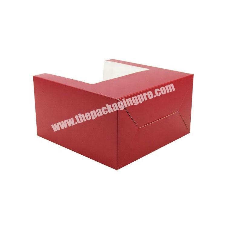 Hat box cardboard, Red