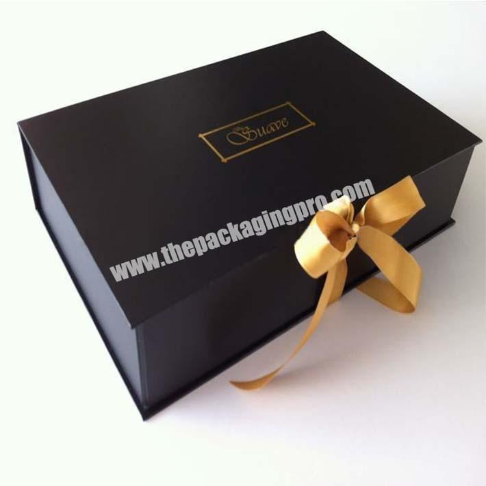 Customized luxury foldable magnetic closure box manufacturer