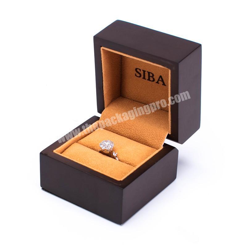 Customized Luxury Gift Packaging,Wooden Box For Jewellery Ring Box